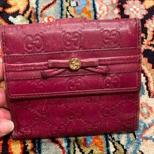 French Vintage GUCCI Compact Wallet
